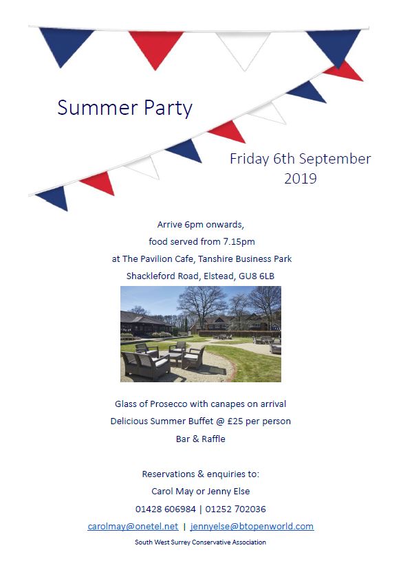 SWSCA Summer Party 2019