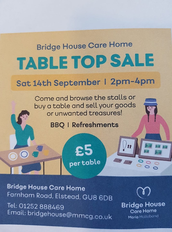 Bridge House Table Top Sale